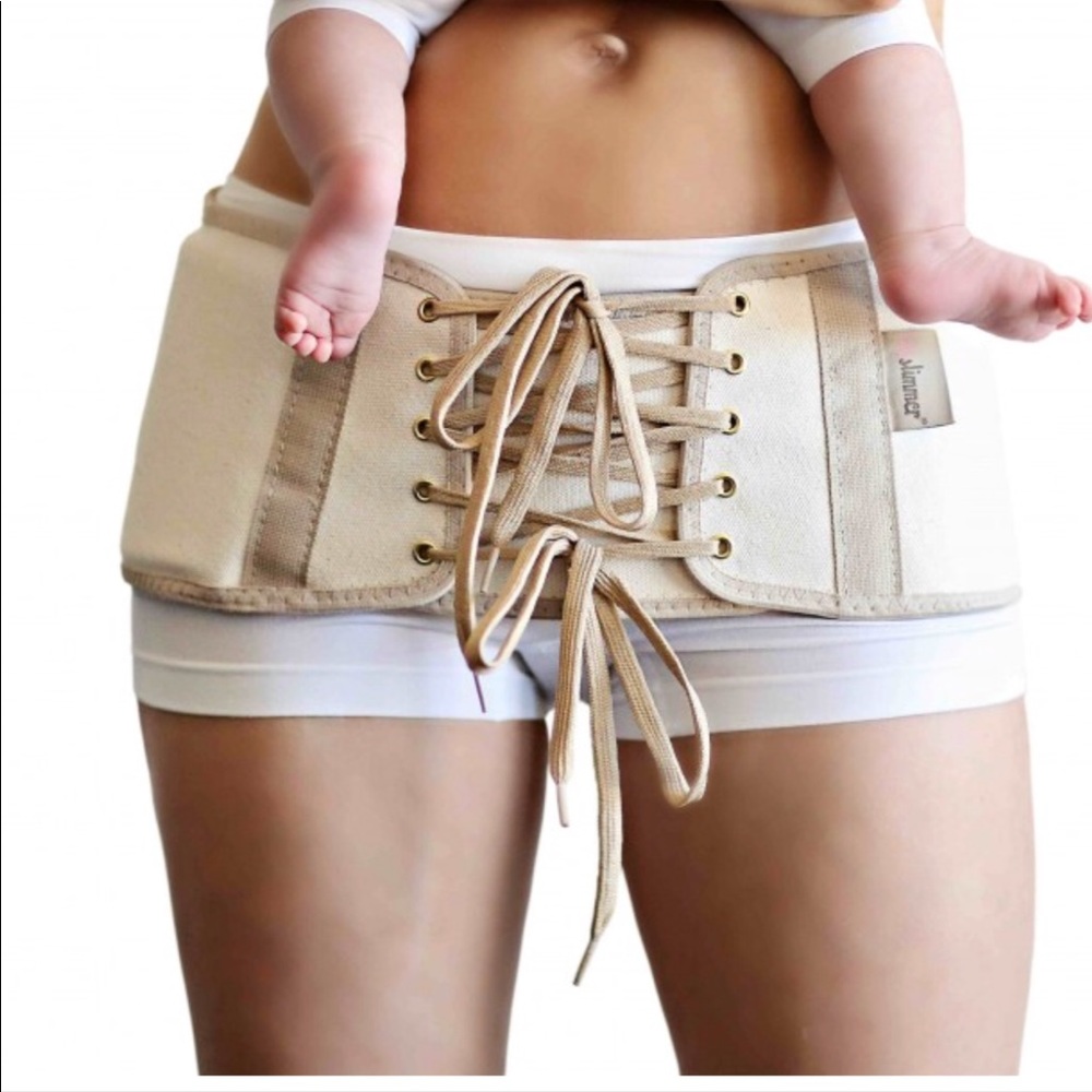 Post pregnancy hip slimming corset